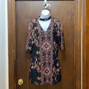 NWT BCX short multi colored dress